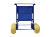 Кресло-ходунки для мягкого грунта NEMO Rider алюминий, ткань синий, желтый Фото 6