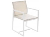 Кресло металлическое Giardino Di Legno Otto алюминий, батилин белый Фото 1