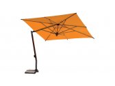 Зонт профессиональный Fim Ischia тик, алюминий, акрил коричневый, серебристый, оранжевый Фото 6