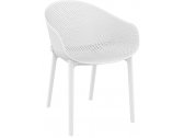 Кресло пластиковое Siesta Contract Sky стеклопластик, полипропилен белый Фото 1