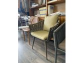 Кресло плетеное с подушками Tagliamento Verona алюминий, роуп, акрил тортора, серо-коричневый Фото 6