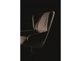 Кресло мягкое вращающееся DITRE Cut Soft сталь, пенополиуретан, ткань Фото 6