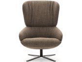 Кресло мягкое вращающееся DITRE Cut Soft сталь, пенополиуретан, ткань Фото 1
