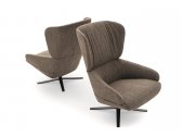 Кресло мягкое вращающееся DITRE Cut Soft сталь, пенополиуретан, ткань Фото 4
