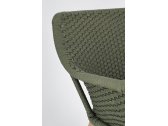 Кресло плетеное с подушкой Garden Relax Allison тик, роуп, олефин натуральный, зеленый Фото 5