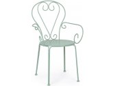 Кресло металлическое Garden Relax Etienne сталь светло-зеленый Фото 1