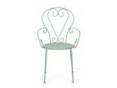 Кресло металлическое Garden Relax Etienne сталь светло-зеленый Фото 4