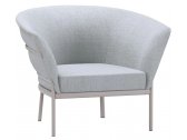 Кресло с обивкой Fast Ria Soft алюминий, ткань Фото 1