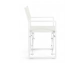 Кресло текстиленовое складное Garden Relax Konnor алюминий, текстилен белый Фото 2