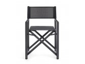 Кресло текстиленовое складное Garden Relax Taylor алюминий, текстилен темно-серый Фото 3