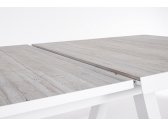 Стол керамический обеденный раздвижной Garden Relax Krion алюминий, керамика белый, серый Фото 10
