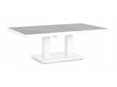 Стол обеденный с регулировкой высоты Garden Relax Truman алюминий, керамика белый, серый Фото 2