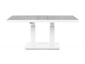 Стол обеденный с регулировкой высоты Garden Relax Truman алюминий, керамика белый, серый Фото 4