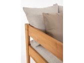 Кресло деревянное с подушками Garden Relax Kobo тик, олефин натуральный, бежевый Фото 9