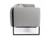Диван металлический с подушками Garden Relax Pixel алюминий, олефин антрацит, серый Фото 9