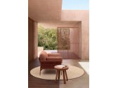 Кресло плетеное с подушками Garden Relax Pardis алюминий, олефин розово-красный Фото 6