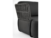 Кресло плетеное с подушками Garden Relax Palmer алюминий, роуп, акрил антрацит Фото 8