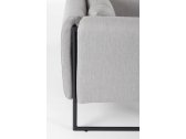 Кресло металлическое мягкое Garden Relax Pixel алюминий, олефин антрацит, серый Фото 8