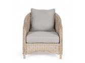 Кресло плетеное с подушкой Garden Relax Aditya алюминий, искусственный ротанг, олефин натуральный, бежевый Фото 3