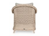 Кресло плетеное с подушкой Garden Relax Aditya алюминий, искусственный ротанг, олефин натуральный, бежевый Фото 4