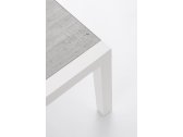 Столик металлический кофейный Garden Relax Kledi алюминий, керамика белый, серый Фото 6