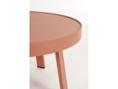 Столик металлический кофейный Garden Relax Spyro алюминий розово-красный Фото 4