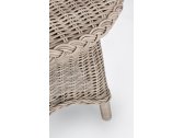 Столик плетеный кофейный Garden Relax Jupiter алюминий, искусственный ротанг натуральный Фото 3