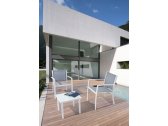 Комплект лаунж мебели Garden Relax Auri сталь, текстилен, закаленное стекло белый, серый Фото 4
