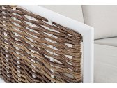 Комплект плетеной мебели Garden Relax Maribela алюминий, искусственный ротанг, ткань белый, бежевый Фото 11