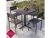 Комплект обеденной мебели Tomesa Стандарт М сталь, древесно-полимерный композит Фото 1