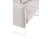 Диван металлический с подушками Garden Relax Pixel алюминий, олефин белый, серый Фото 7