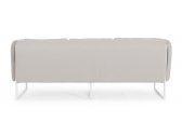 Диван металлический с подушками Garden Relax Pixel алюминий, олефин белый, серый Фото 3