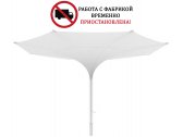Зонт профессиональный MDT Type E алюминий, полиэстер белый Фото 1