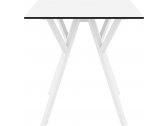Стол пластиковый Siesta Contract Max Table 70 пластик, HPL белый Фото 7