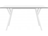 Стол пластиковый Siesta Contract Max Table 140 пластик, HPL белый Фото 6