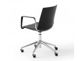 Кресло офисное пластиковое Gaber Jubel 5R BR алюминий, технополимер Фото 8