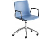 Кресло офисное с обивкой Gaber Jubel 5R BR алюминий, pu-flex, ткань Фото 1