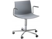 Кресло офисное пластиковое Gaber Kanvas 2 T5R BR алюминий, технополимер Фото 1