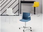 Кресло офисное с обивкой Gaber Kanvas 2 T5R BR Full алюминий, технополимер, ткань Фото 4