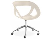 Кресло офисное пластиковое Gaber Moema 5R алюминий, технополимер Фото 1