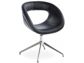 Кресло офисное с обивкой Gaber Moema 75 L алюминий, натуральная кожа Фото 1