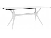 Стол пластиковый Siesta Contract Ibiza Table 180 пластик, ламинат HPL белый Фото 1