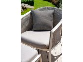 Лаунж-кресло металлическое с подушкой EMU Carousel алюминий, роуп, полиэстер Фото 20