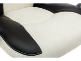 Кресло компьютерное Beon RT-372 металл, экокожа, ткань черно-кремовый Фото 12