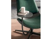 Кресло мягкое с высокой спинкой Quadrifoglio Cleopas алюминий, стеклопластик, ткань Фото 5
