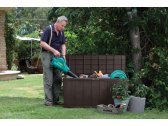 Сундук-скамья пластиковый садовый Keter Sherwood полипропилен коричневый Фото 3