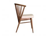 Кресло деревянное мягкое Morelato Jenny ясень, ткань Фото 7