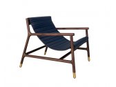 Лаунж-кресло деревянное мягкое Morelato Joyce ясень, ткань Фото 20