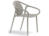 Кресло пластиковое PEDRALI Remind RG переработанный полипропилен серый Фото 7