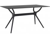 Стол пластиковый Siesta Contract Air Table 140 пластик, ламинат HPL черный Фото 1